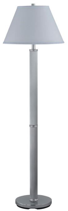 Cal® Lighting & Accessories Chrome Floor Lamp-0