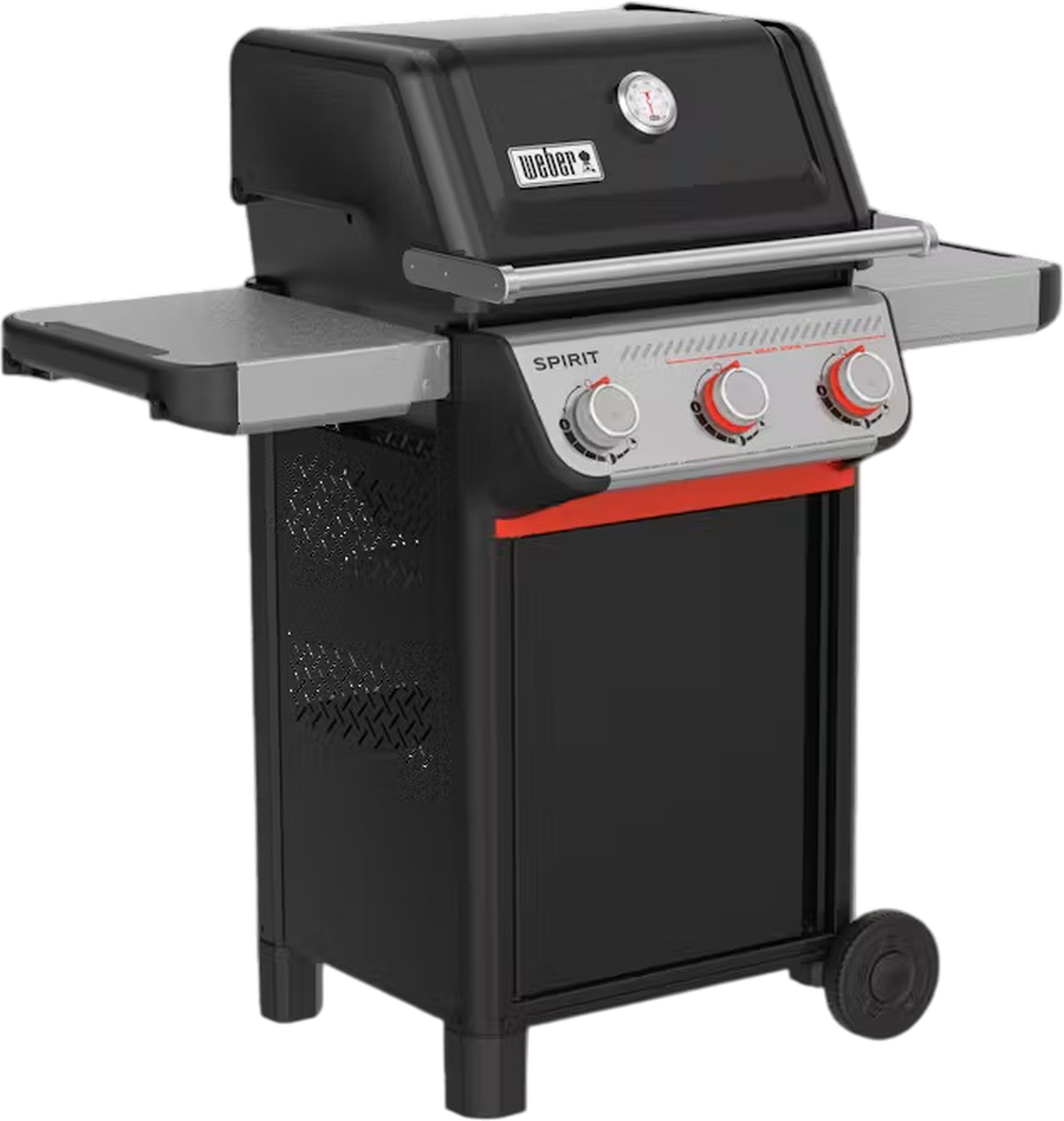 Weber® Spirit® E-325 3-Burner Black Freestanding Liquid Propane