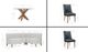 Powell® Auden 6-Piece Black/Gray/Natural Dining Set-4