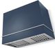 La Cornue CornuFé Loge 44" Winter Sky Wall Mounted Range Hood with Satin Chrome Trim-0