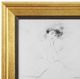 A & B Home Gold/White Portrait Of Consuelo Vanderbilt Wall Art-1