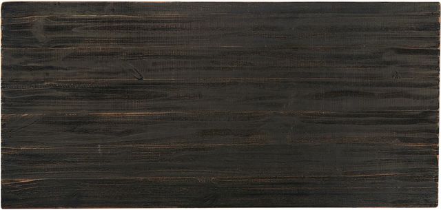aspenhome® Reeds Farm Weathered Black Half Ped Desk-3