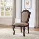 ACME Furniture Chateau De Ville 2-Piece Beige/Espresso Side Chair Set-1