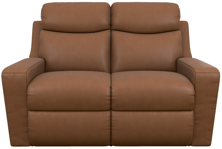 La-Z-Boy® Emmons Oak Leather Manual Reclining Loveseat| Langlois