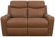 La-Z-Boy® Emmons Oak Leather Manual Reclining Loveseat-1