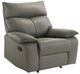 Elements International Wildcat Aviarah Gray Manual Recliner-0