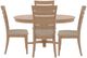 Canadel Gourmet 5-Piece Pecan Washed Dining Set-0