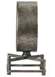A & B Home Metro Gunmetal Table Clock-2