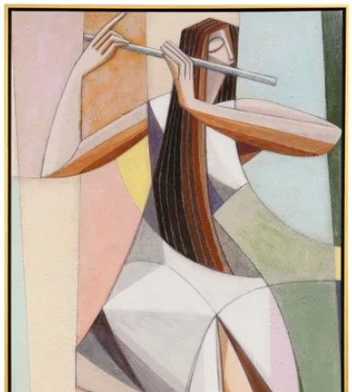 Stylecraft Norman Wyatt Home Melody I Wall Art-1