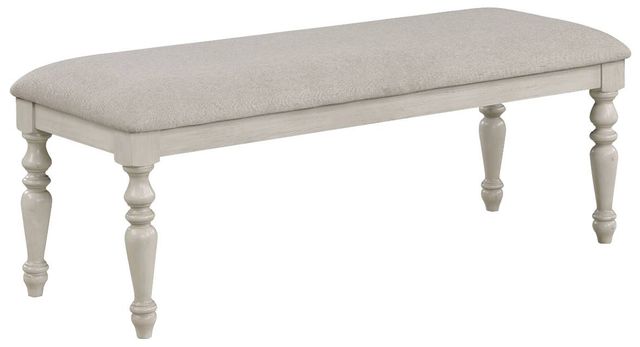 New Classic® Home Furnishings Jennifer Beige/Cream Bench-0
