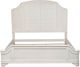 Powell® Naples Antique White King Panel Bed-3