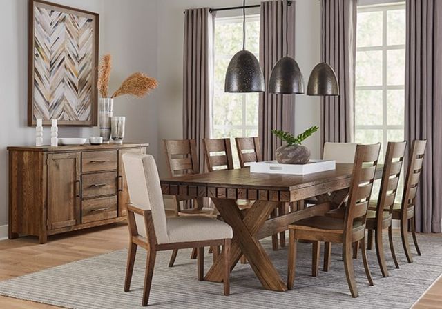 Artisan & Post by Vaughan-Bassett Dovetail Natural 72'' Dining Table-1