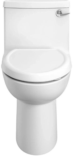 American Standard Cadet® White Compact 3 One-Piece Chair Height Right-Hand Trip Lever Elongated Toilet with Seat-1