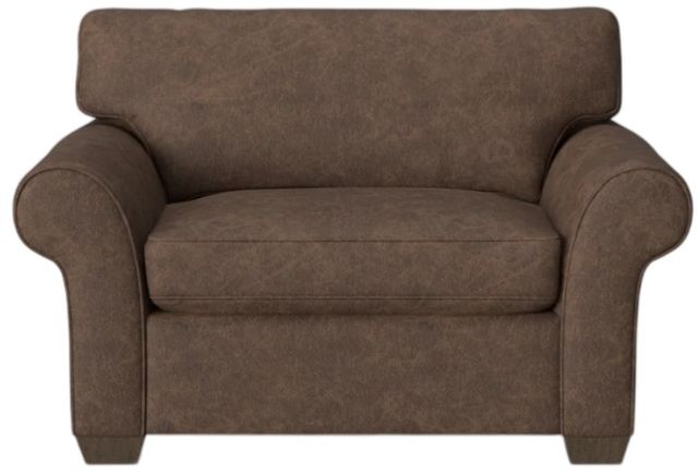 Flexsteel® Customizable Vail Leather Chair and a Half-2