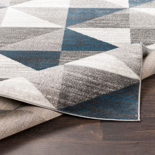 Surya Monte Carlo Light Gray 3'x7' Runner Rug-3