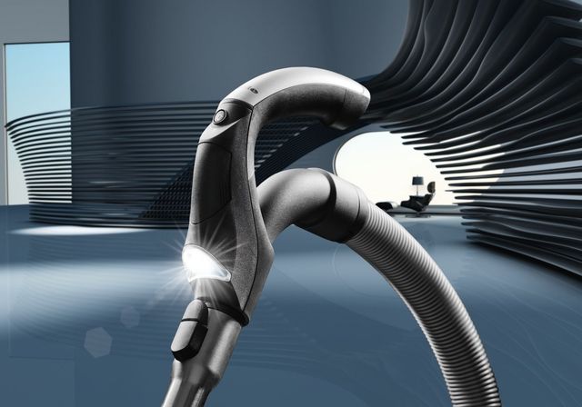 Miele Black Spotlight Handle with LED Light-2