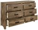 Homelegance® Mandan Weathered Pine Dresser-3