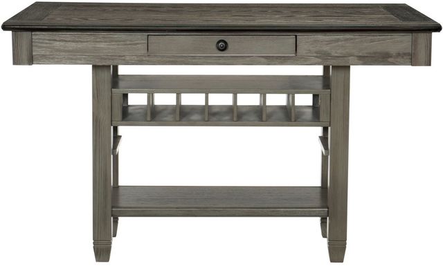 Mazin Furniture Granby 7-Piece Gray Counter Height Dining Set-1