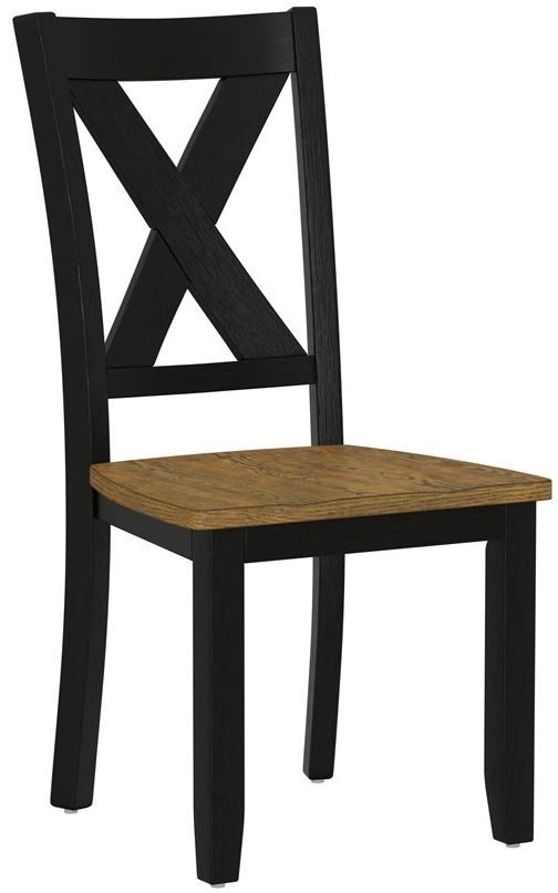 Emerald Home Arlington 6-Piece Black/Brown Dining Table Set-3
