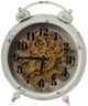 A & B Home Classic Gears White Table Clock-0