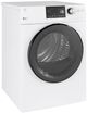 GE® 4.3 Cu. Ft. White Front Load Electric Dryer with Stainless Steel Basket-2