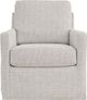 Signature Design by Ashley® Nenana Next-Gen Nuvella Stone Swivel Glider Accent Chair-2