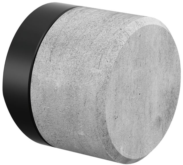 Brizo Odin® Matte Black Kitchen Faucet Concrete Knob Handle Kit-0