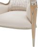 Michael Amini® Villa Cherie Caramel/Pearl Accent Chair-4