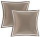 Olliix by Madison Park Tan California King Odette 8 Piece Jacquard Comforter Set-2