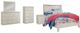 Signature Design by Ashley® Dreamur 6-Piece Champagne Full Panel Bed Set-0