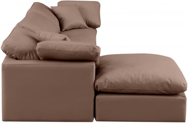 Meridian Furniture Indulge 4-Piece Brown Modular Sectional-1