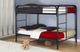 IFDC Black Youth Double/Double Bunk Bed-1