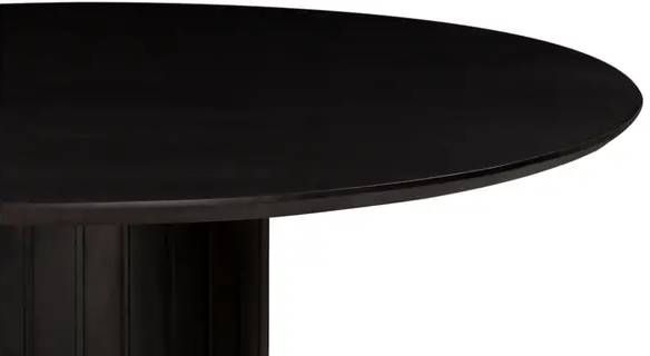 Moe's Home Collection Povera Black Round Dining Table-3