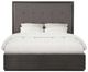 Modus Furniture Oxford Basalt Gray Full Upholstered Storage Bed-2