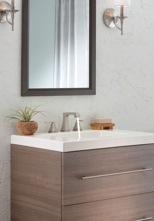 Delta Ashlyn® Stainless 2-Handle Widespread Bathroom Faucet-1