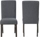 New Classic® Home Furnishings High Line Gray Upholstered Dining Side Chair-5