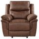 New Classic® Home Furnishings Ryland Brown Manual Glider Recliner-2