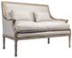 Forty West Ashley White Settee-0