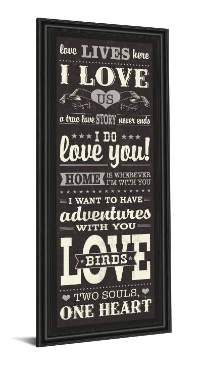 Classy Art L-O-V-E Ill by Pela Studio Wall Art-1