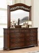 Furniture Of America® Janiya Brown Cherry Dresser-2
