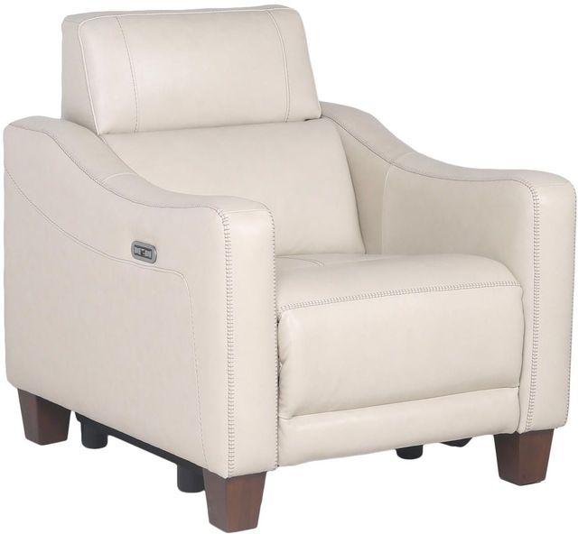 Steve Silver Co. Giorno Ivory Power Recliner-0