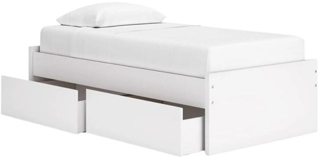 Signature Design by Ashley® Onita White Twin Platform Bed-4