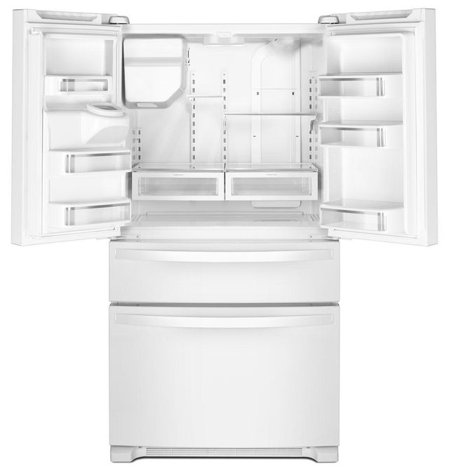 Whirlpool® 36 in. 24.5 Cu. Ft. White Freestanding French Door Refrigerator-1