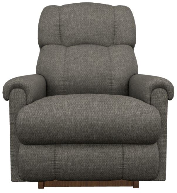 La-Z-Boy® Pinnacle Graphite Power Rocking Recliner with Headrest and Lumbar-1