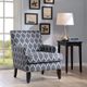 Olliix by Madison Park Grey/White Colton Track Arm Club Chair-4
