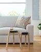 Hammary® Hidden Treasures Light Cast Glass Top Accent Table with Brown Base-1