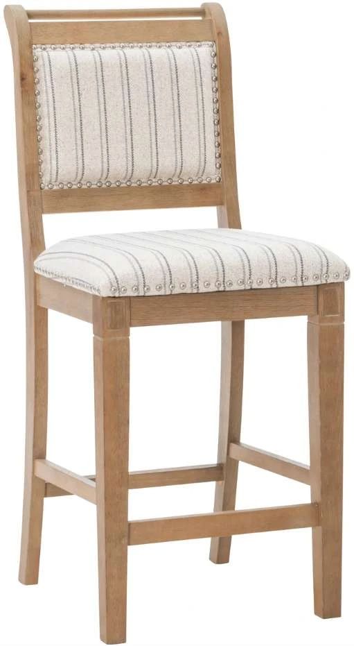 Linon Emerson Gray Wash Counter Stool-0