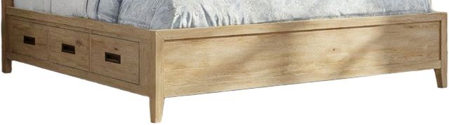 Intercon Norwich Antique Oak Queen Panel Storage Bed-2