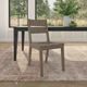 Flexsteel® Chevron Stone Gray Dining Chair-5