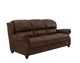 Soft Line 7863 Chocolate All Leather Sofa-2